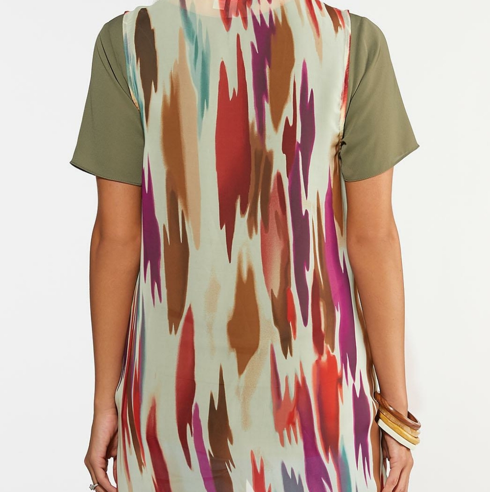 Colorful Waterfall Vest - Picture 3 of 3
